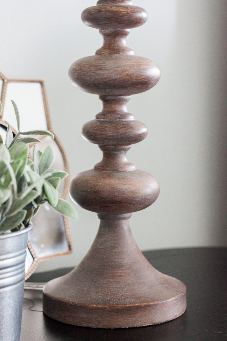 DIY Farmhouse Style Lamp Gather and Flourish