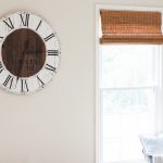 DIY Pallet Wood Farmhouse Clock