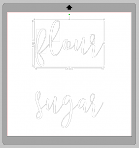 Free Printable Pantry Labels! Free SVG pantry label cut files as well as printable sticker sheet pantry labels!