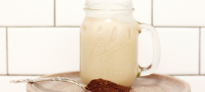 Easy dairy-free cold brew iced coffee recipe you will LOVE! Whether your are lactose intolerant, on the paleo diet or you just simply don't like dairy, this iced coffee is a must try!!