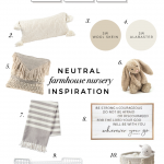 Neutral Farmhouse Nursery Inspiration